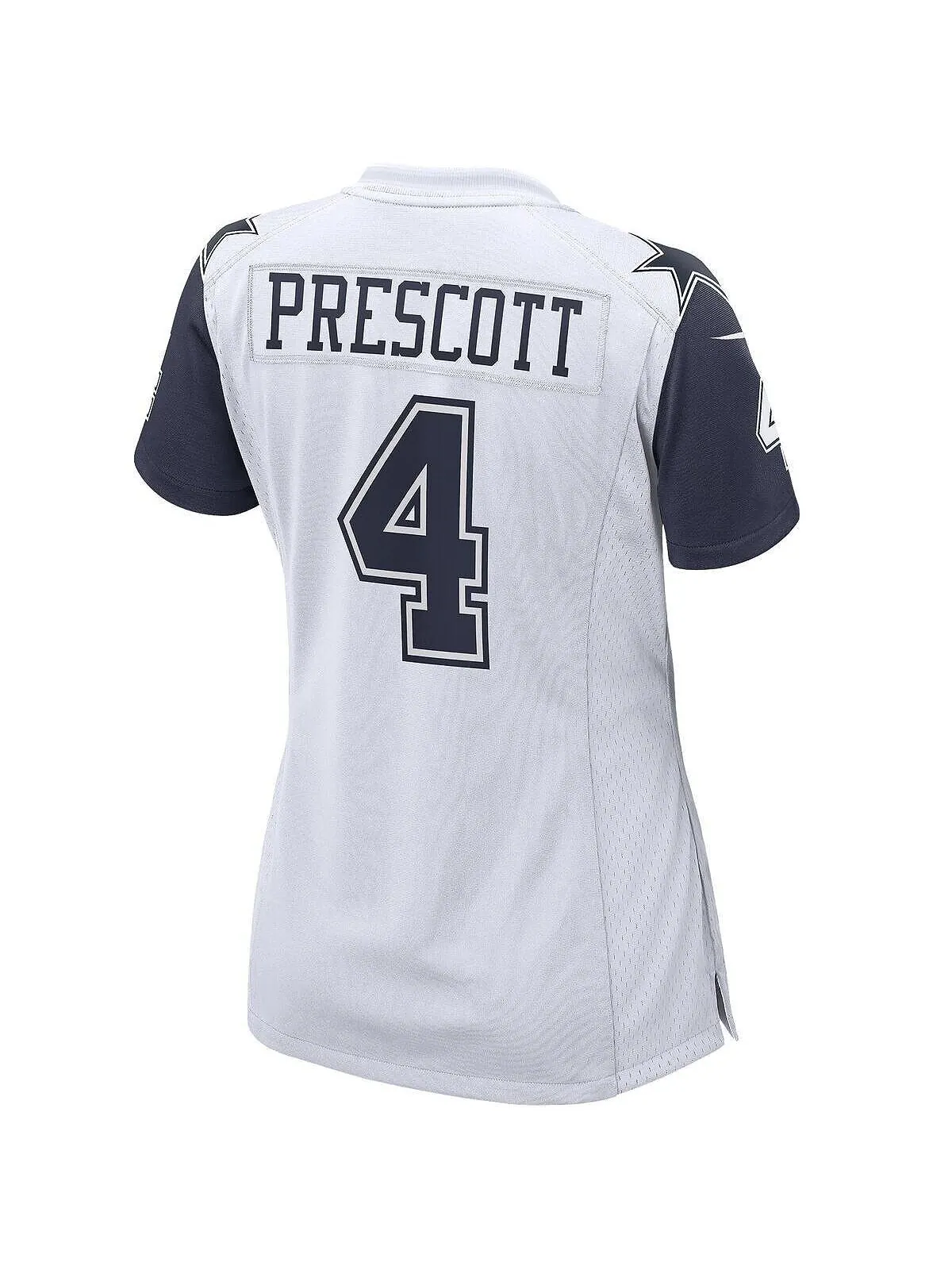 Женская футболка Dak Prescott White Dallas Cowboys Alternate Game Nike — изображение 3 из 3, белый