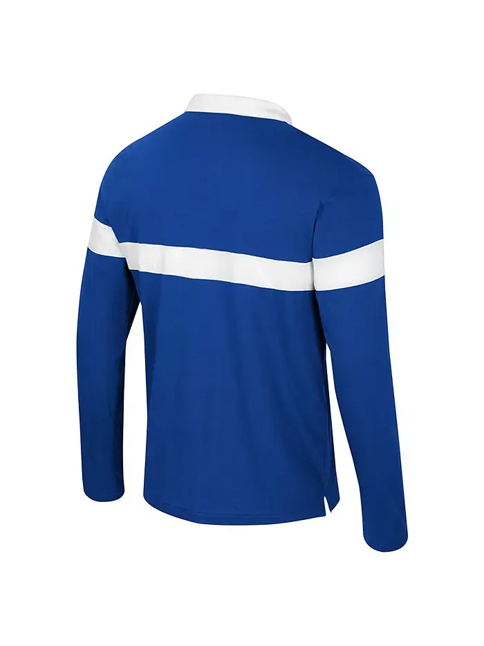 Мужская поло с длинным рукавом Royal Duke Blue Devils Too Cool For School Colosseum — изображение 3 из 3