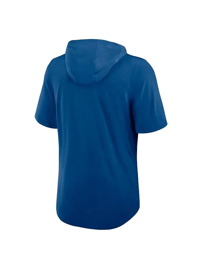 Мужская толстовка-футболка Royal Indianapolis Colts Lockup Tri-Blend Nike — изображение 3 из 3