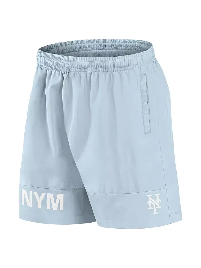 Мужские светло-голубые плавки New York Mets Elements Fanatics — изображение 2 из 3