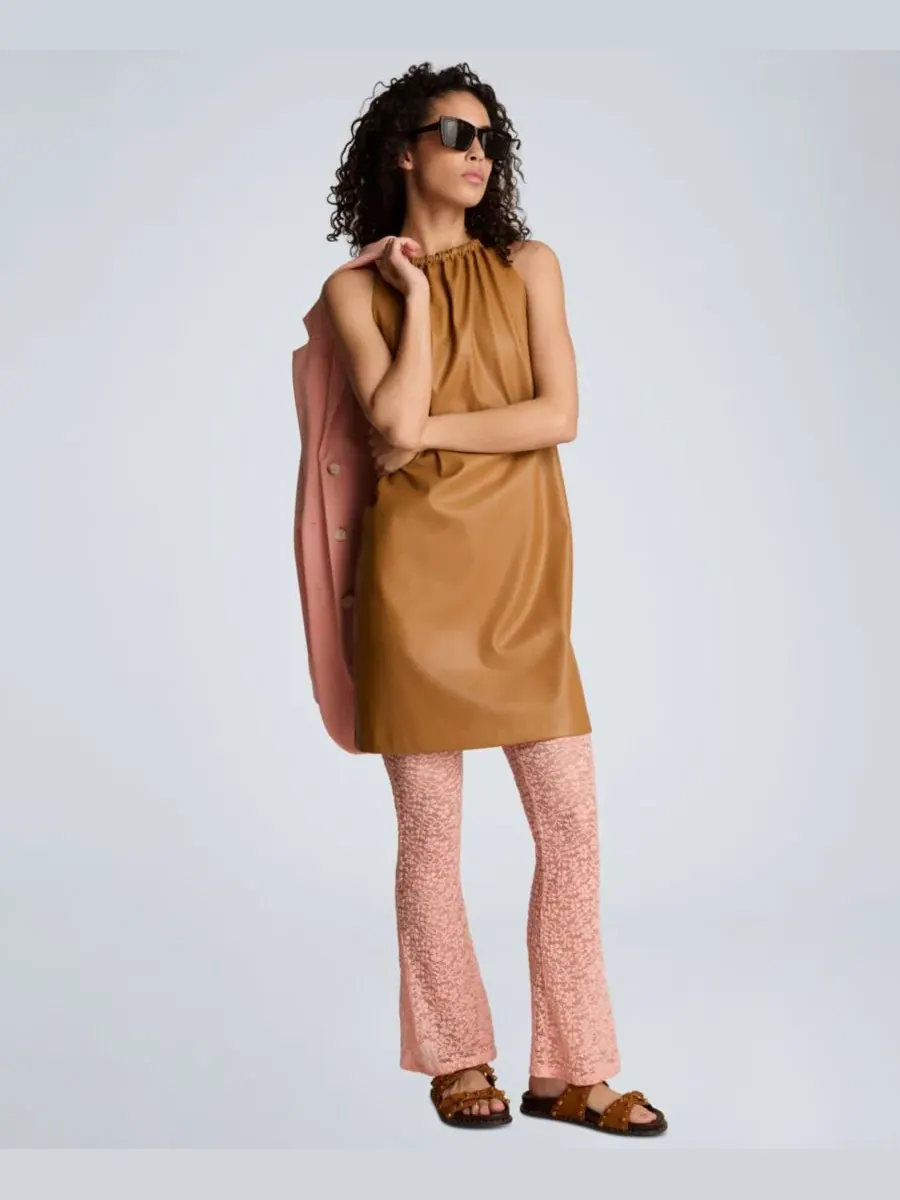 Женские расклешенные брюки на шнуровке Kenneth Cole, персиковый — изображение 7 из 7