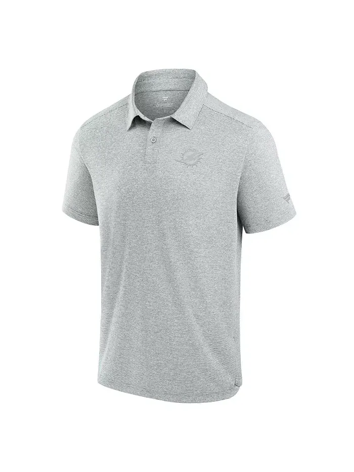 Мужская серая поло Miami Dolphins Front Office Tech Fanatics Signature — изображение 3 из 3