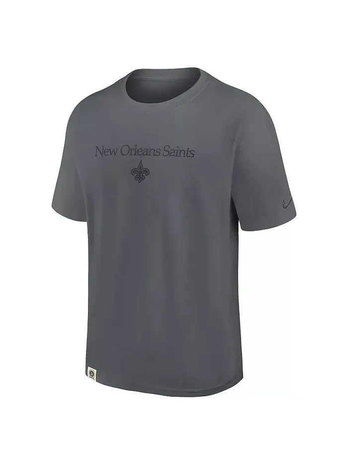 Мужская серая футболка New Orleans Saints Glory Max90 Nike — изображение 3 из 3
