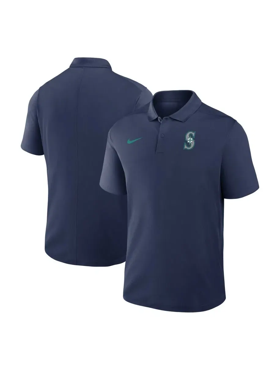 Мужское поло с принтом Seattle Mariners, Dri-FIT Nike