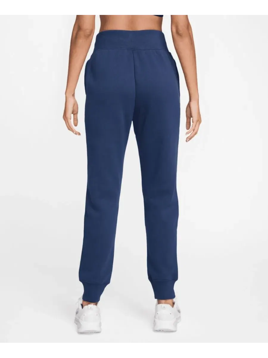 Женские спортивные брюки Nike Phoenix Fleece High-Waisted — изображение 2 из 3, синий