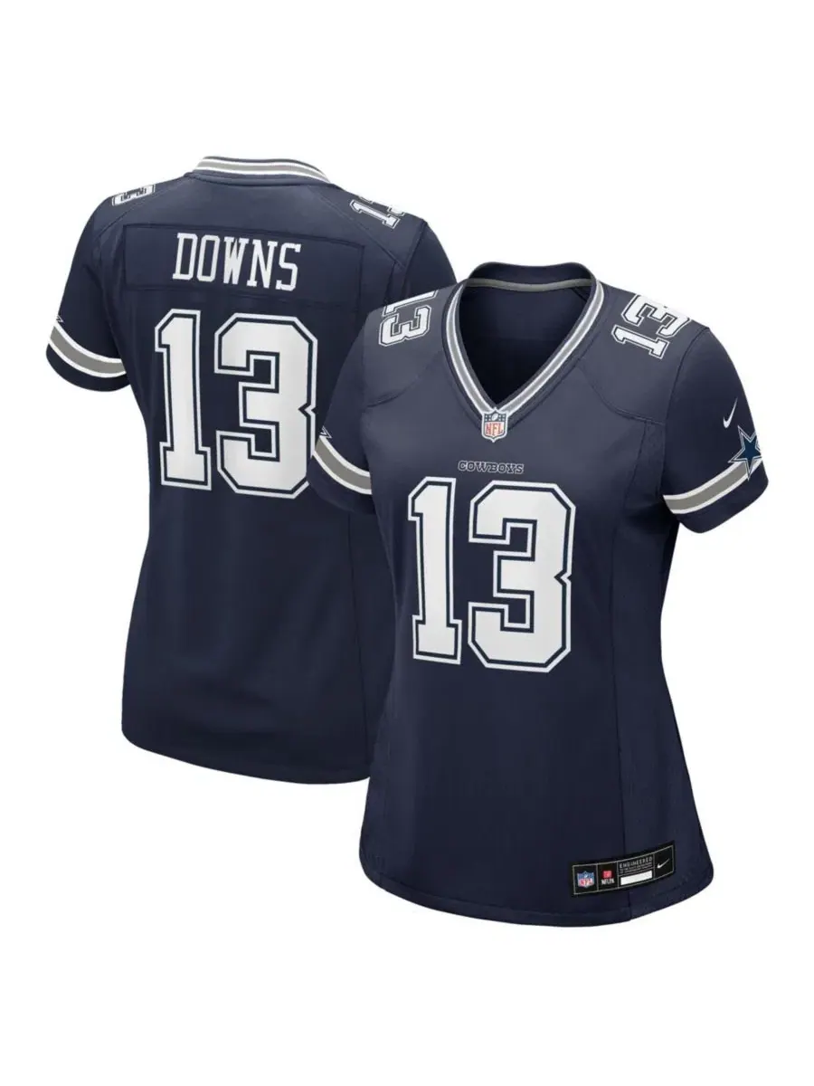 Женская футболка Nike Caleb Downs Game Jersey — изображение 1 из 5, темно-синий