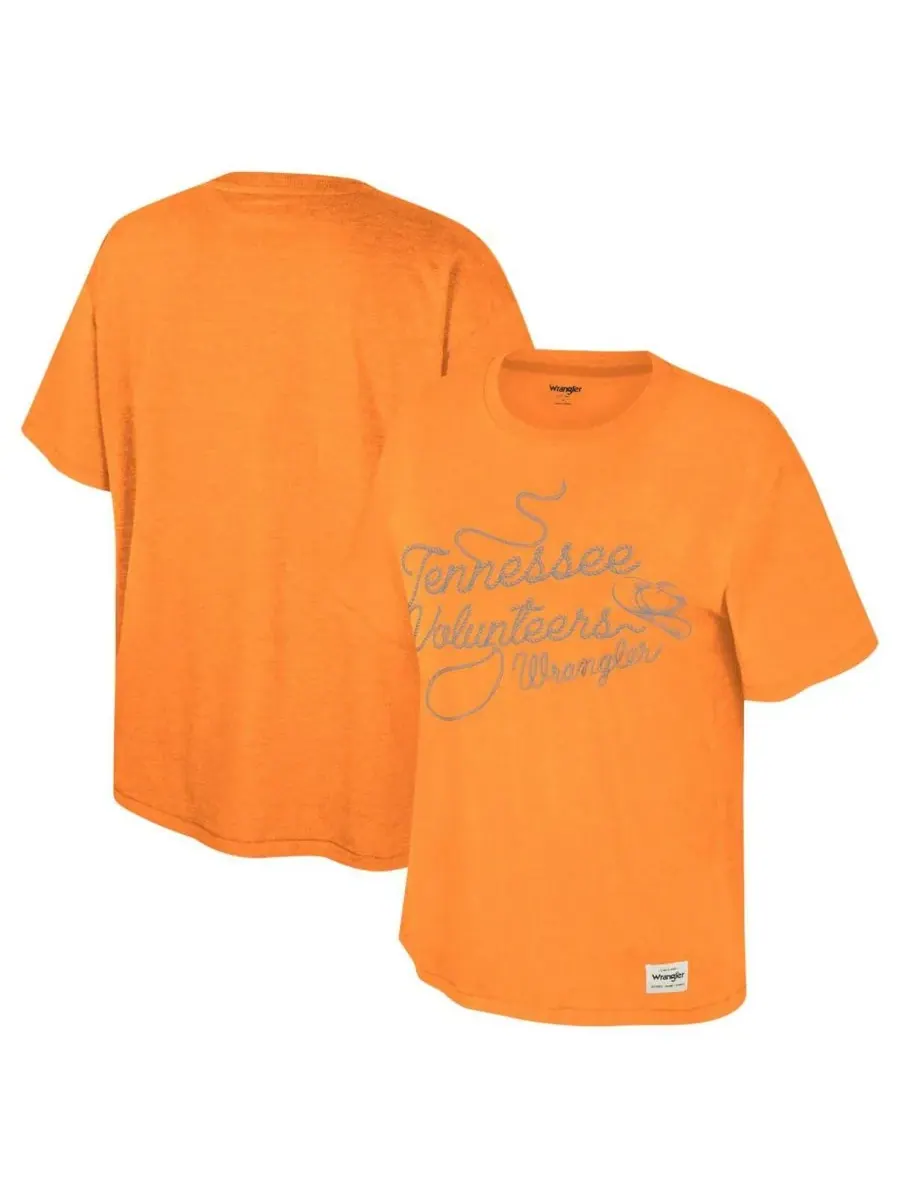 Colosseum Женская футболка Wrangler Tennessee Orange Tennessee Volunteers Lasso Oversized — изображение 1 из 3, оранжевый