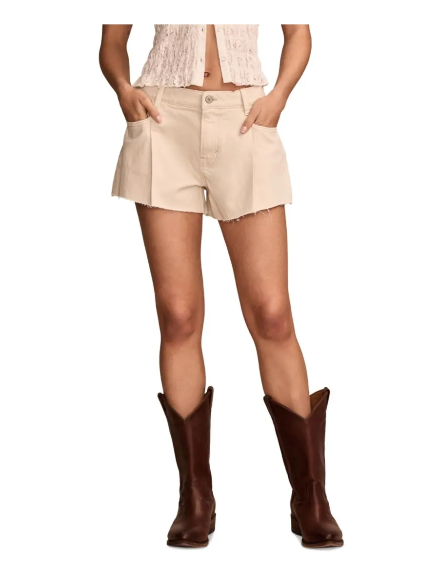 Женские хлопковые шорты свободного кроя с необработанным краем Lucky Brand, Dole Whip Wash