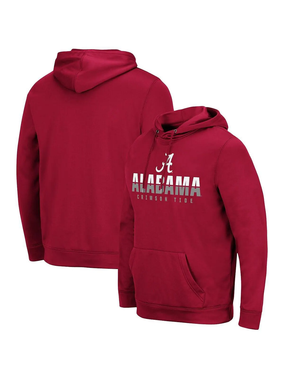 Мужской пуловер с капюшоном Crimson Alabama Crimson Tide Lantern Colosseum — изображение 1 из 3, красный