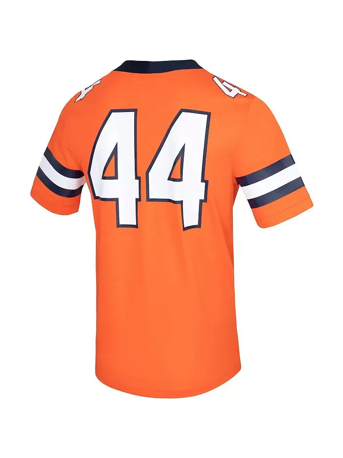 Мужская игровая футболка #44 Orange Syracuse Orange Untouchable Nike — изображение 3 из 3
