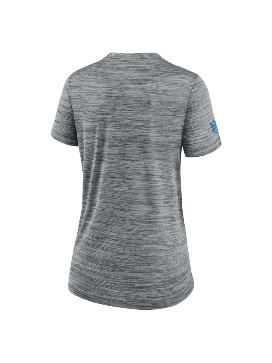 Nike Женская серая футболка Los Angeles Chargers Sideline Velocity Performance — изображение 2 из 3, серый