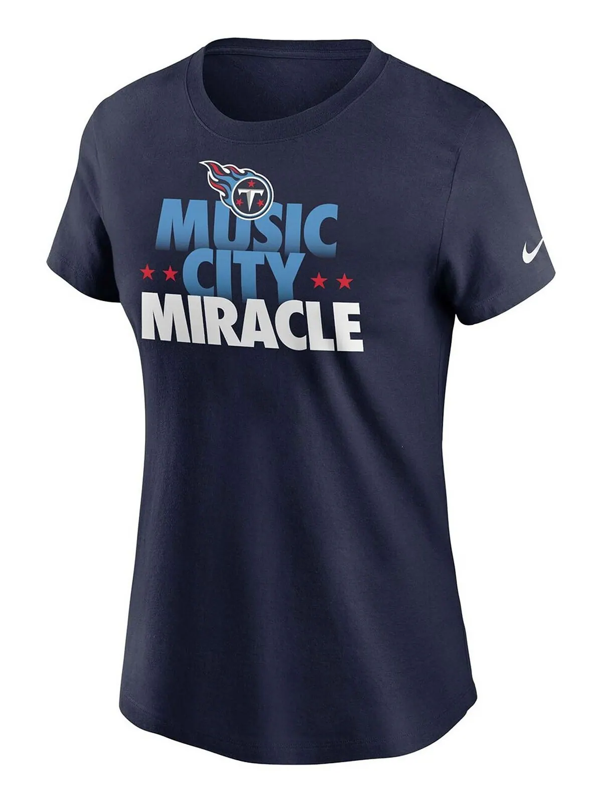 Женская темно-синяя футболка Tennessee Titans Hometown Collection Nike — изображение 3 из 3, темно-синий