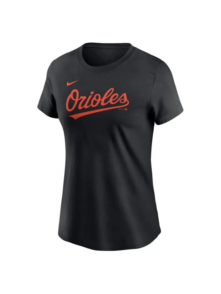 Nike Женская черная футболка с номером игрока команды Baltimore Orioles Гуннара Хендерсона — изображение 2 из 3, черный