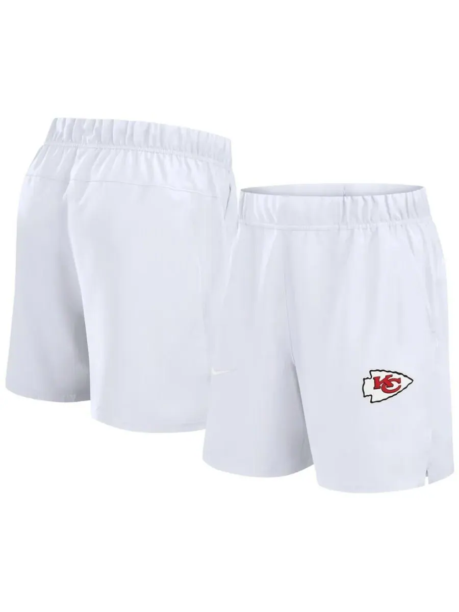 Nike Мужские белые шорты Kansas City Chiefs Blitz Victory Performance Shorts