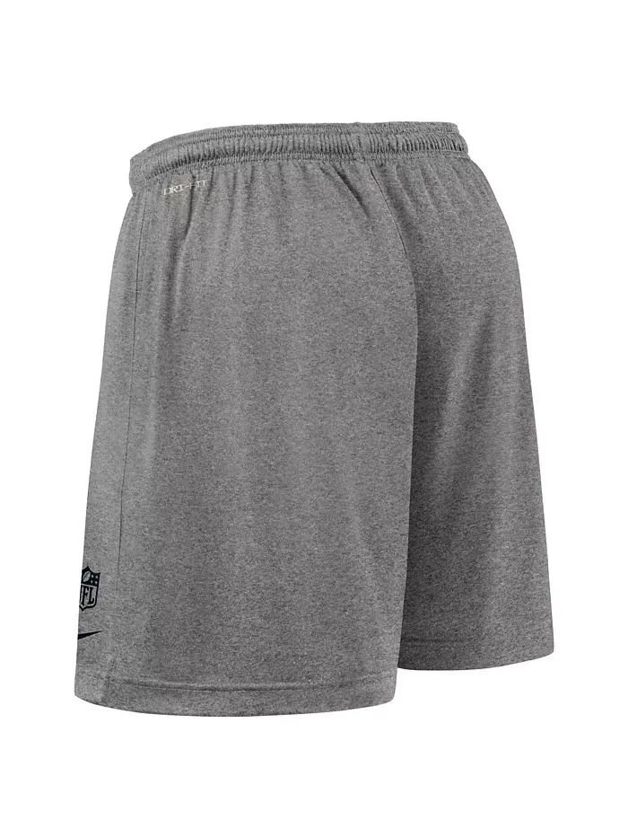 Мужские черные шорты Philadelphia Eagles Sideline Reversible Performance Nike — изображение 4 из 5