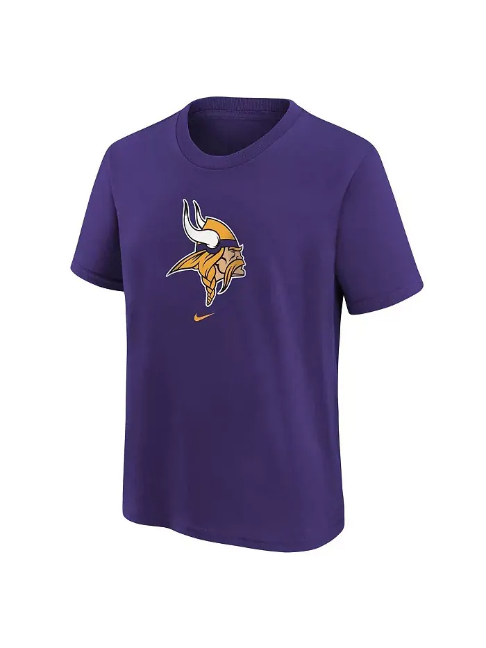 Футболка Big Boys Purple с логотипом Minnesota Vikings Nike — изображение 3 из 3