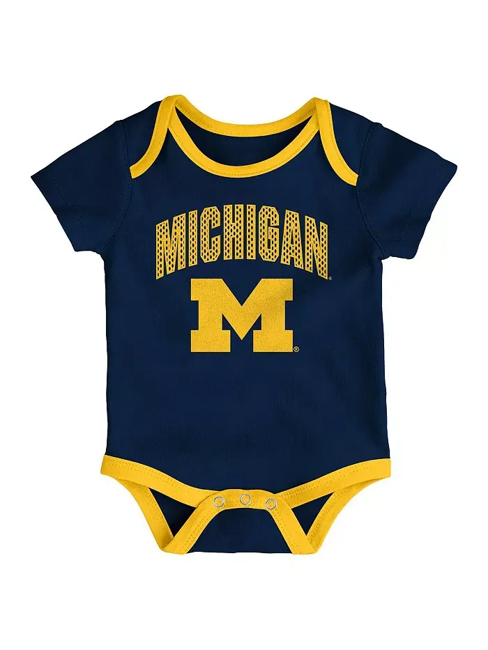 Комплект из 3 предметов для игр на весь день от Michigan Wolverines для мальчиков и девочек — изображение 4 из 4