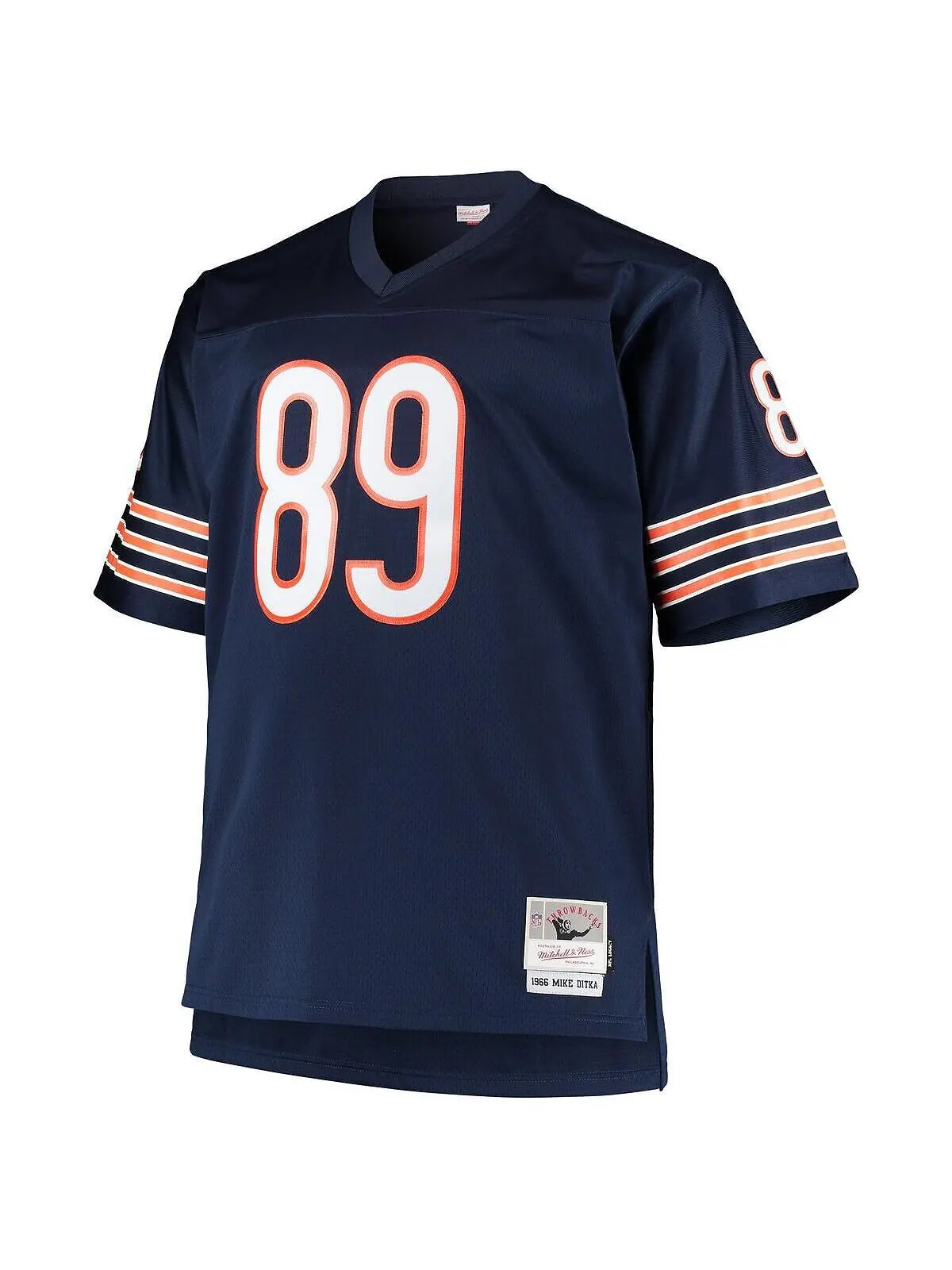 Мужская майка mike ditka navy chicago bears big and tall 1966 года, копия джерси для пенсионеров — изображение 2 из 3