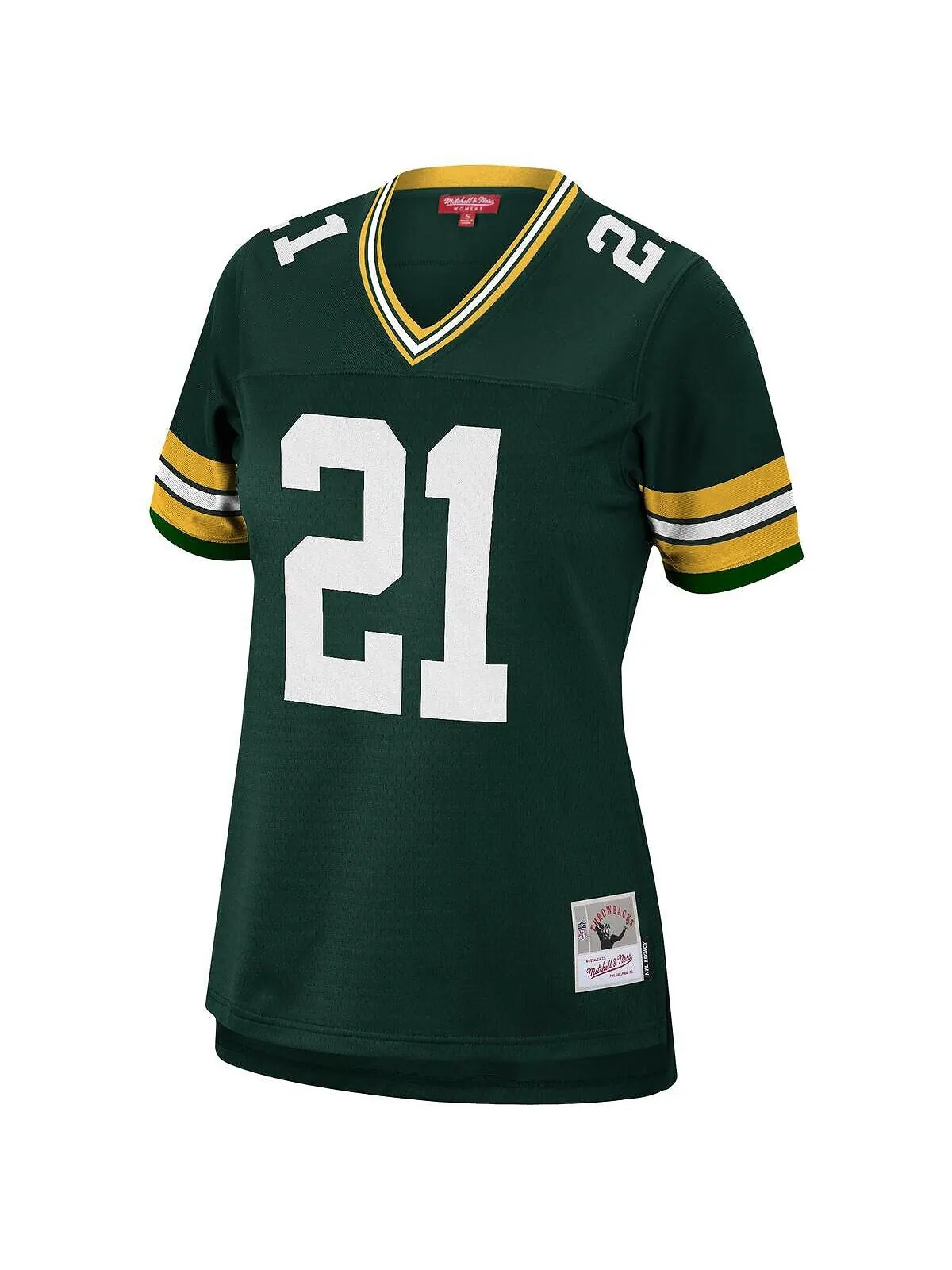 Женская майка Charles Woodson Green Green Bay Packers Legacy Replica Team Mitchell & Ness — изображение 3 из 3, зеленый