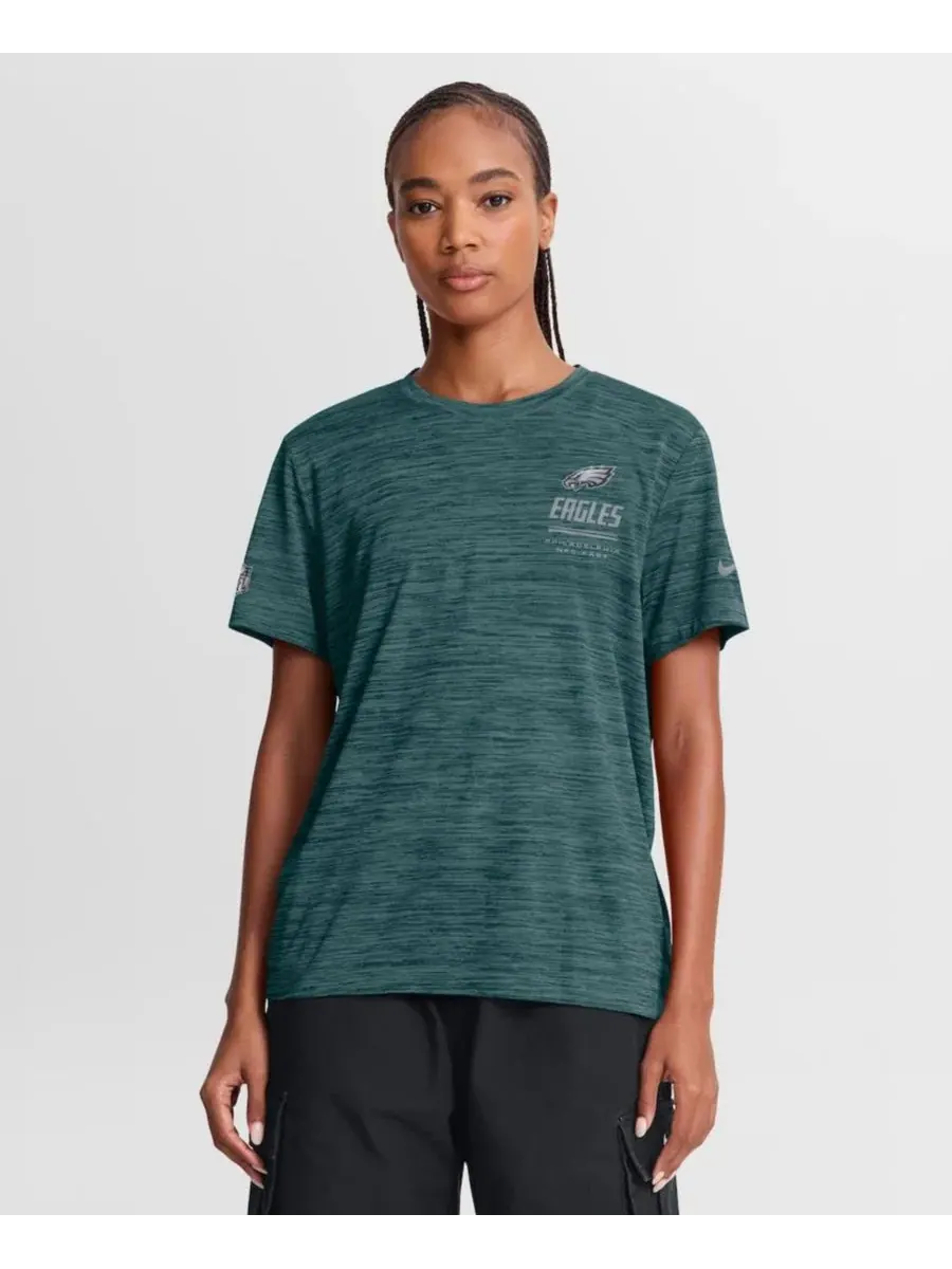Футболка с длинным рукавом Nike — изображение 3 из 5, зеленый