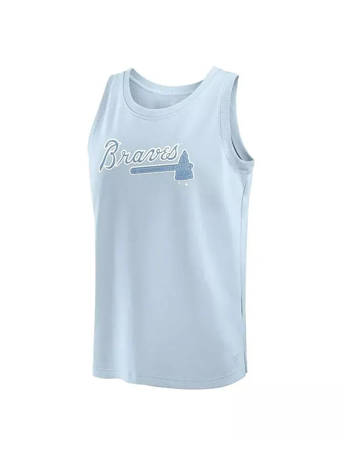 Мужская светло-голубая майка Atlanta Braves Elements Fanatics — изображение 2 из 3