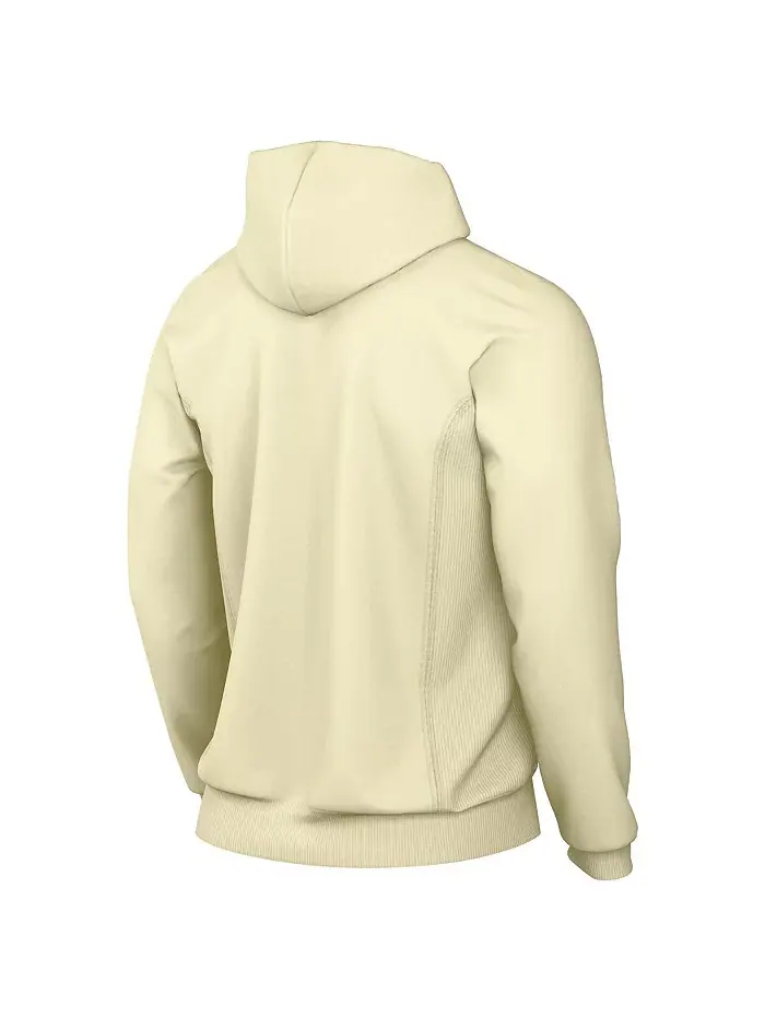 Мужская худи с молнией Los Angeles Lakers Authentic Standard Issue кремового цвета Nike — изображение 2 из 3