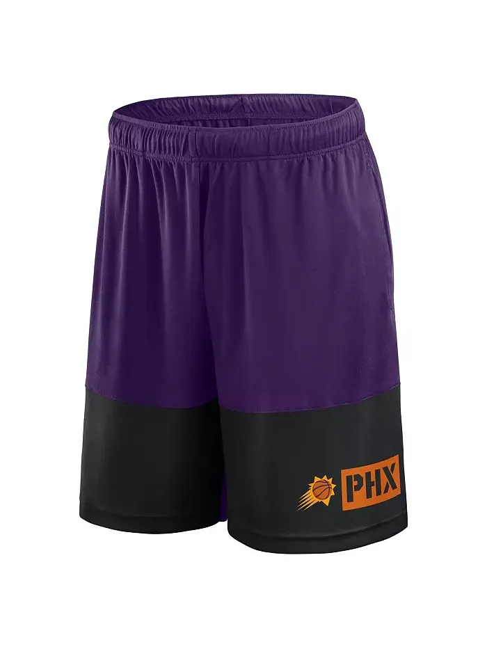 Мужские шорты Phoenix Suns Best of the Best фиолетовые Logo Athletic — изображение 2 из 3