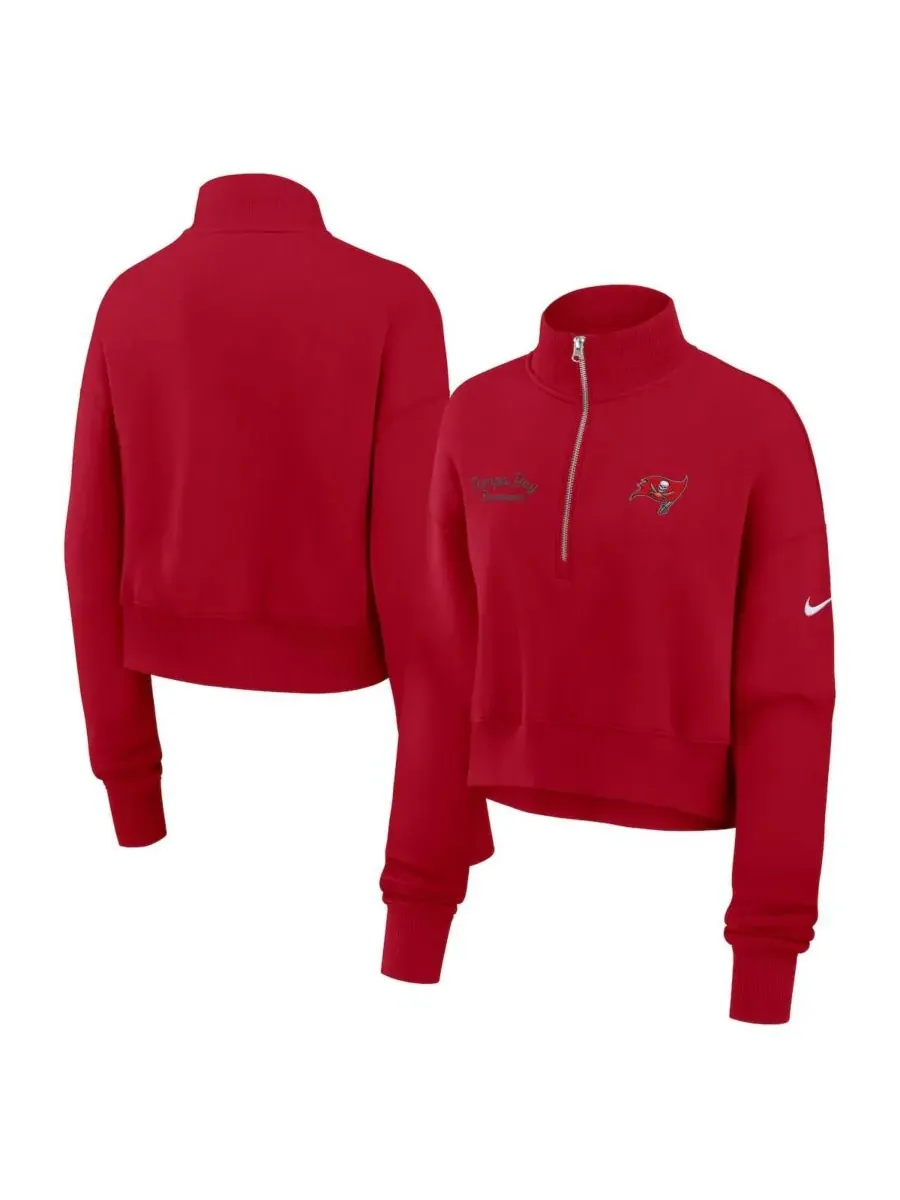 Nike Женская красная толстовка Tampa Bay Buccaneers Primetime Phoenix с застежкой-молнией до — изображение 1 из 2, красный