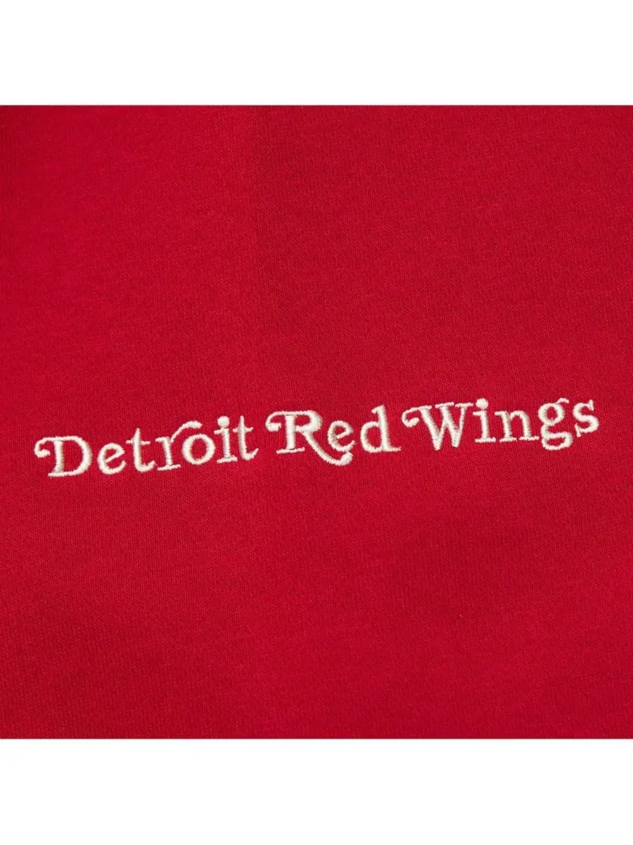 Mitchell & Ness Мужская красная толстовка Detroit Red Wings Heritage на шнуровке — изображение 4 из 5, красный