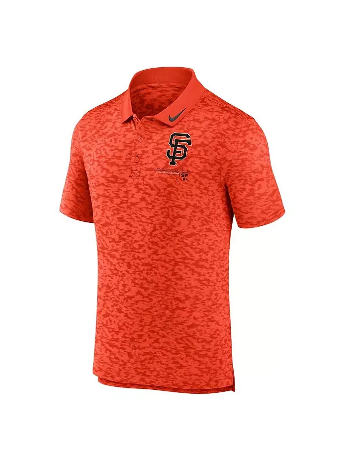 Мужская оранжевая поло San Francisco Giants Next Level Performance Nike — изображение 2 из 3