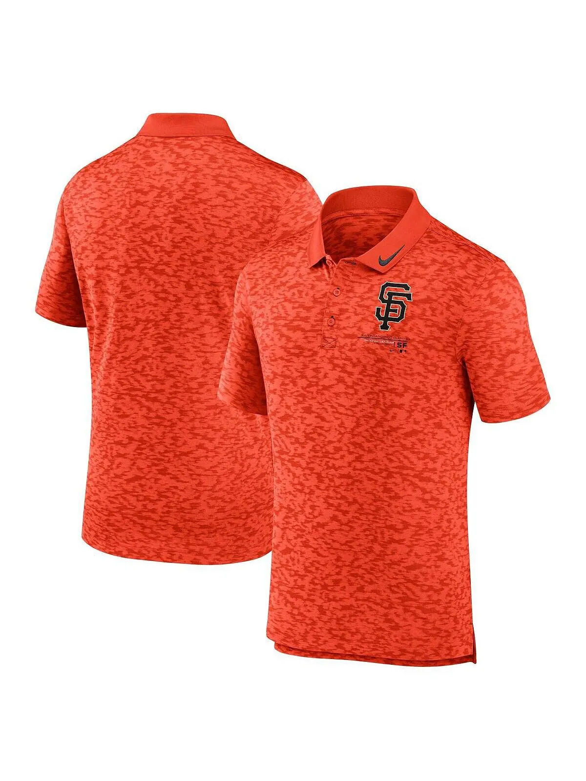 Мужская оранжевая рубашка-поло San Francisco Giants Next Level Performance Nike — изображение 1 из 3, оранжевый