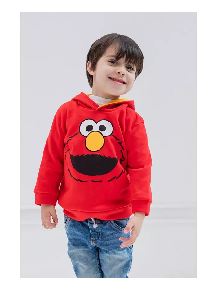 Детский флисовый худи с капюшоном для мальчиков Sesame Street — изображение 3 из 5