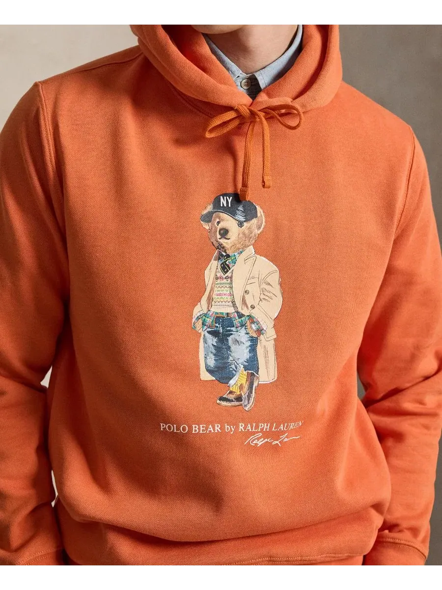 Худи с длинным рукавом Polo Bear Polo Ralph Lauren, Solar Sky-Heritage Bear — изображение 4 из 6