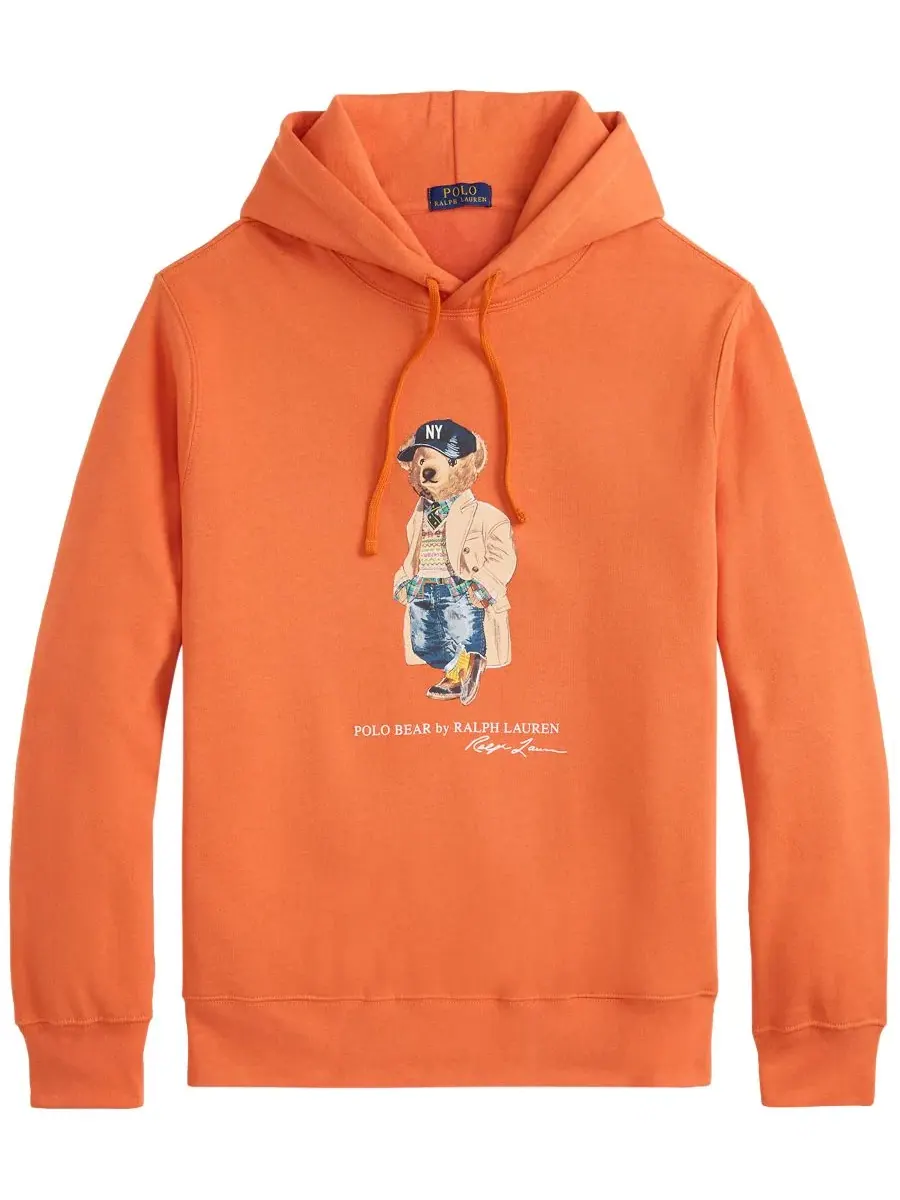 Худи с длинным рукавом Polo Bear Polo Ralph Lauren, Solar Sky-Heritage Bear — изображение 6 из 6