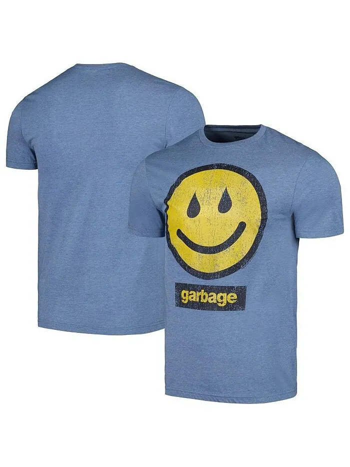 Мужская футболка Heather Royal Garbage Smile American Classics — синий