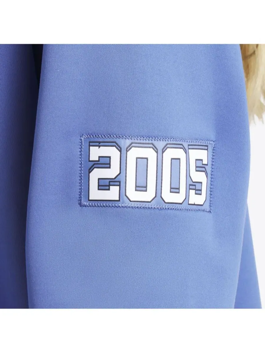 Nike Женская синяя толстовка с капюшоном Washington Nationals 2025 City Connect Authentic — изображение 5 из 5, синий
