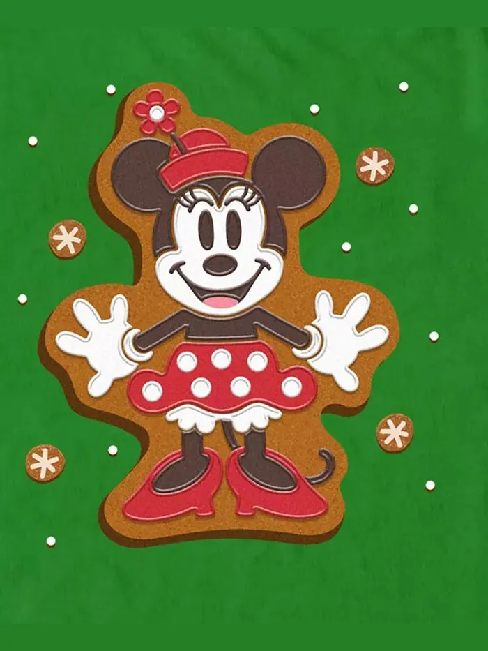 Мужская футболка с коротким рукавом Minnie Gingerbread Fifth Sun — изображение 2 из 2