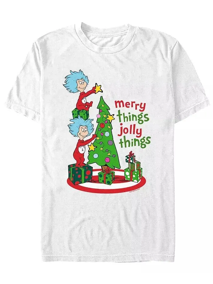 Мужская футболка Merry Jolly Things с коротким рукавом Fifth Sun — изображение 1 из 2