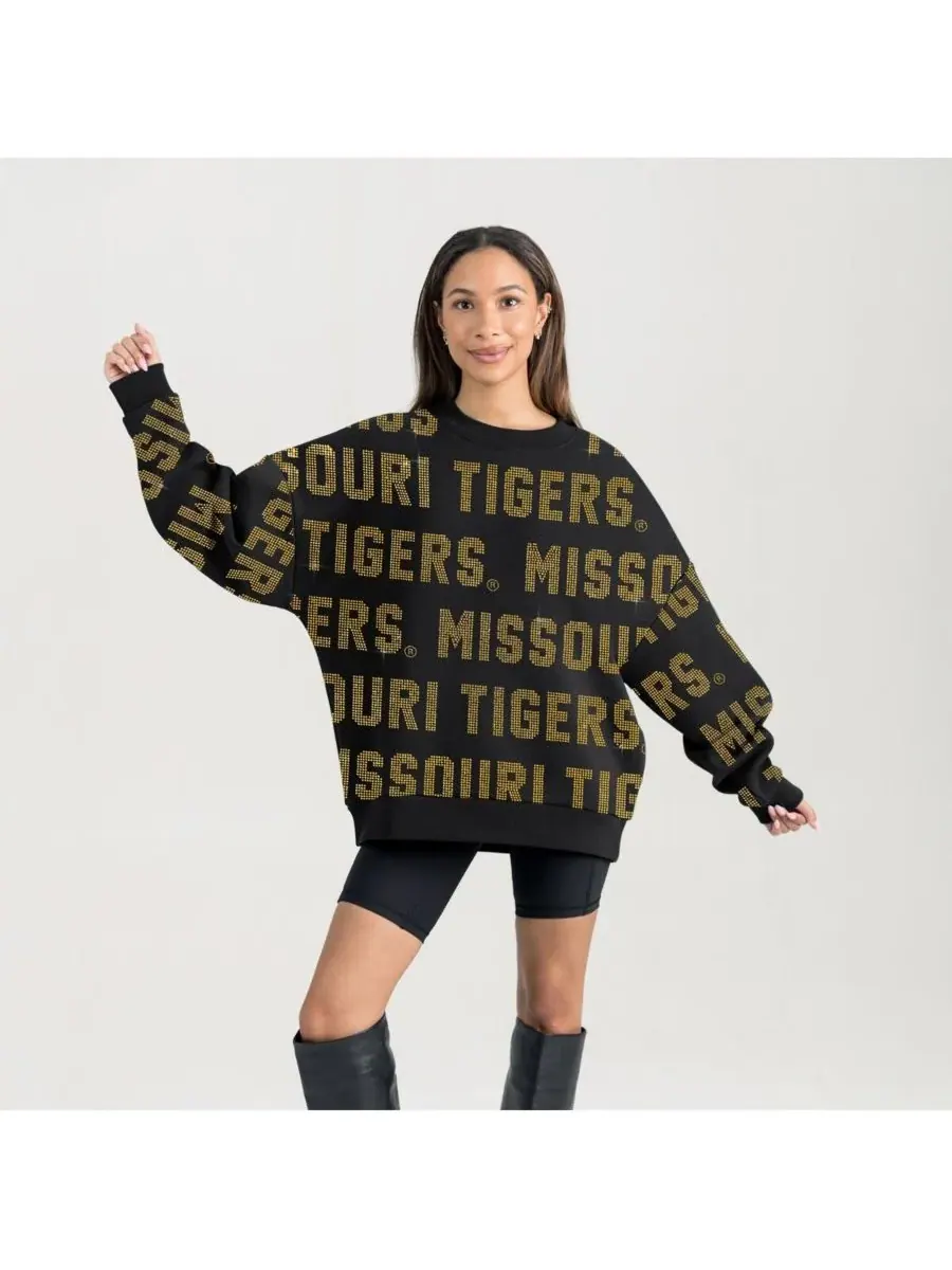 Gameday Couture Женская черная толстовка Missouri Tigers Hype Era — изображение 4 из 5, черный