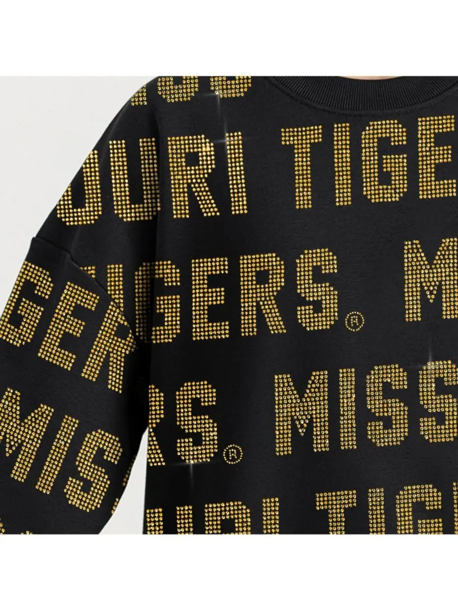 Gameday Couture Женская черная толстовка Missouri Tigers Hype Era — изображение 5 из 5, черный