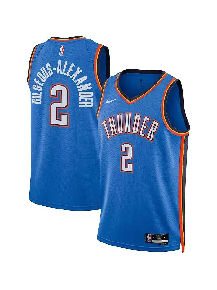 Мужская баскетбольная майка Oklahoma City Thunder Swingman - Icon Edition, Шаи Гилджес-Александер — изображение 1 из 3
