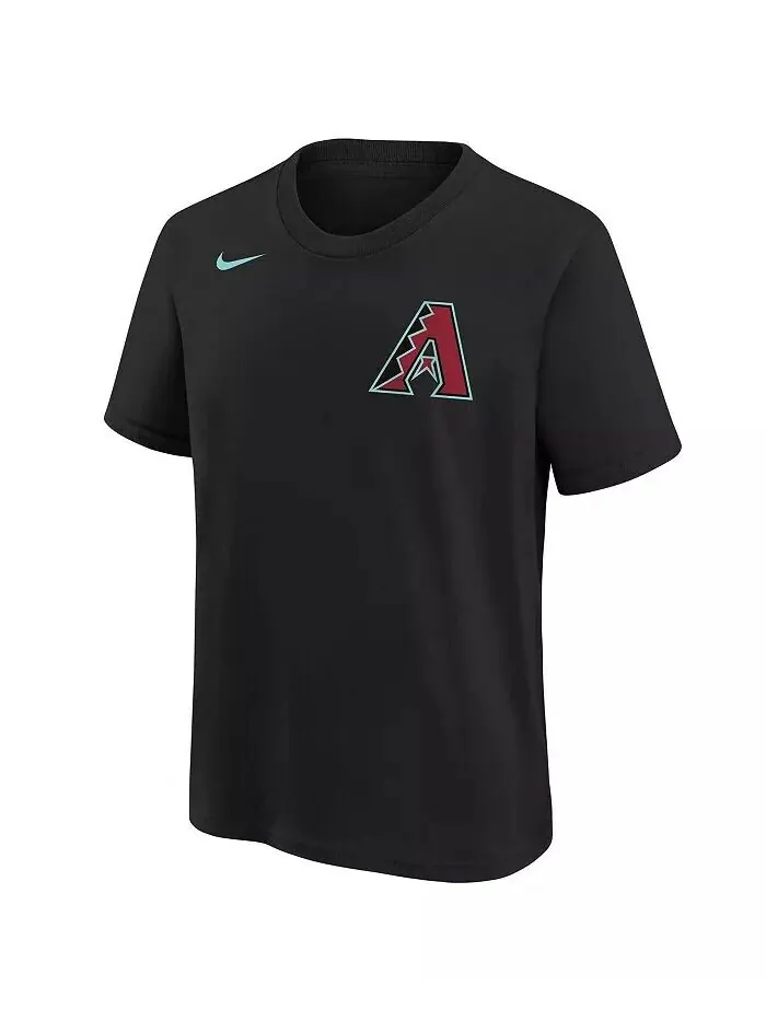 Футболка с именем и номером Big Boys Ketel Marte Black Arizona Diamondbacks 2024 Fuse Nike — изображение 3 из 3