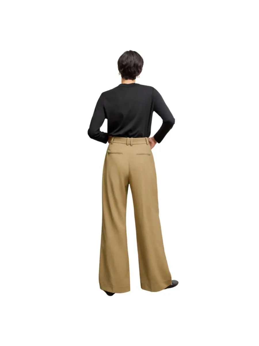Брюки с биа-плиссировкой - Air Twill MMLaFleur, Macaroon — изображение 2 из 7
