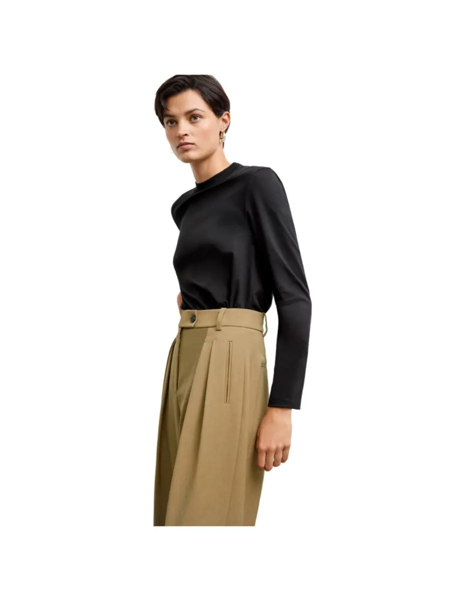 Брюки с биа-плиссировкой - Air Twill MMLaFleur, Macaroon — изображение 3 из 7
