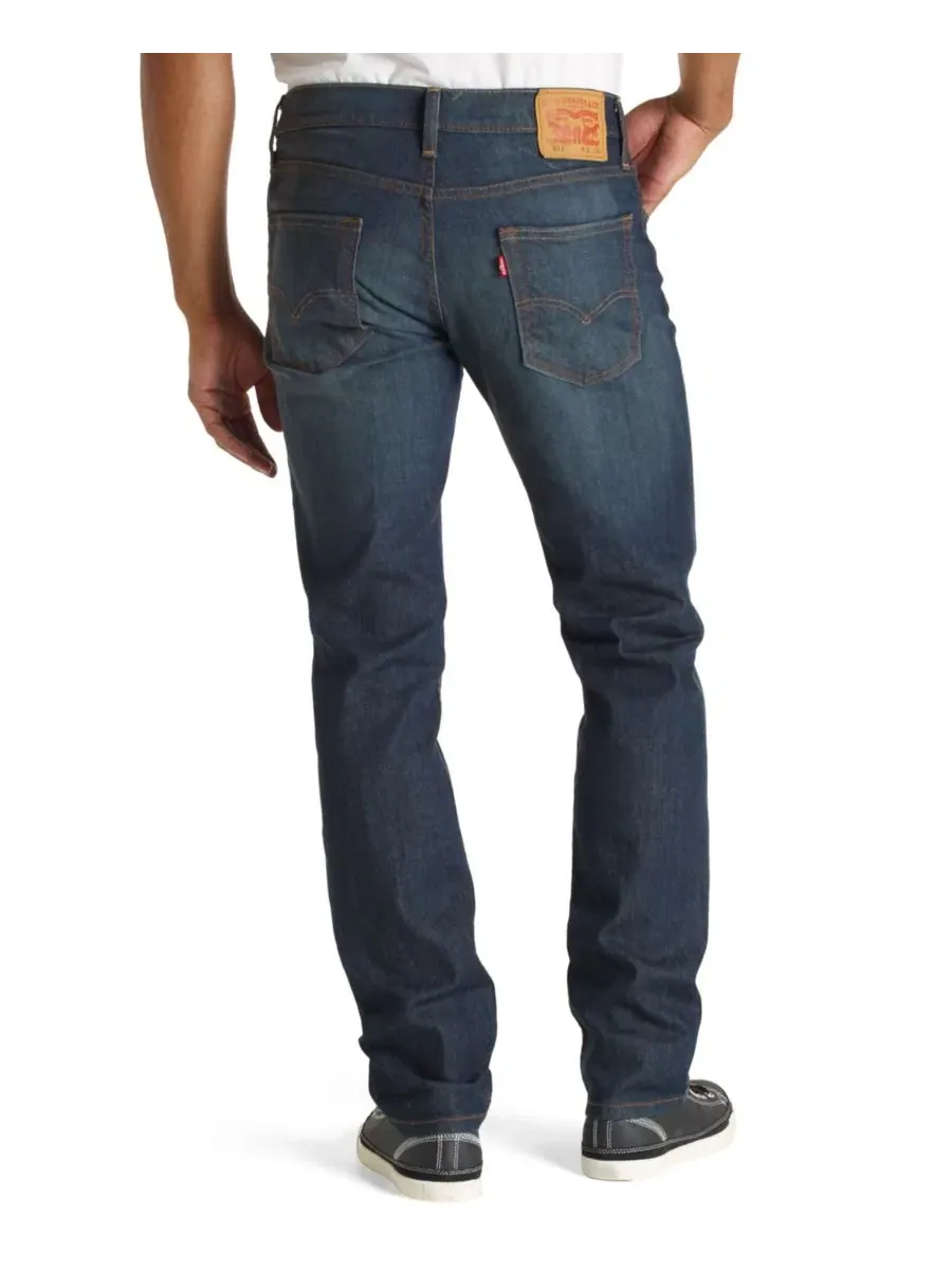 Джинсы прямого кроя Levi's 514 Straight-Fit, Midnight Stretch — изображение 2 из 2