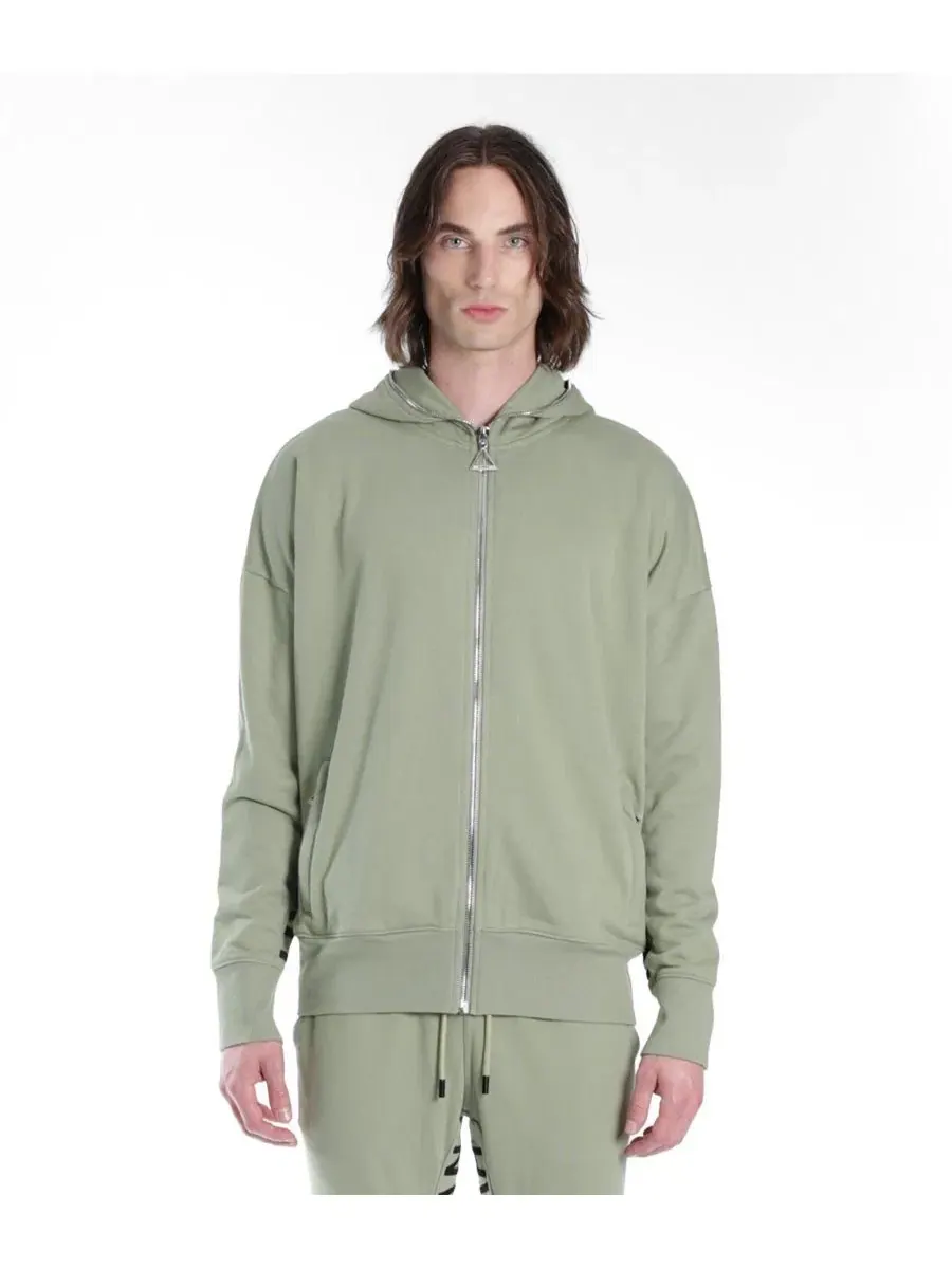 Худи с полной застежкой-молнией Oversized Fit Hvman Chosen To Prevail x Cult, Aspen — изображение 1 из 3