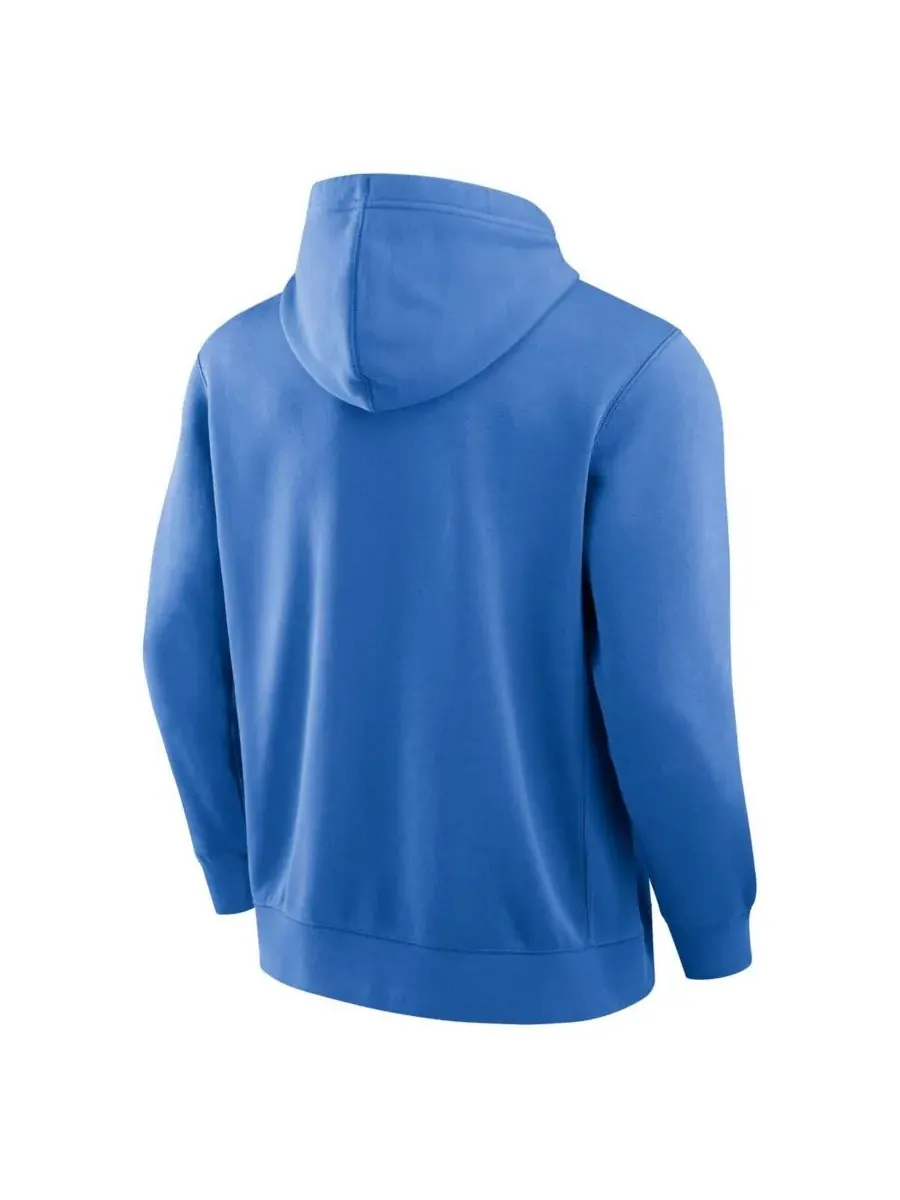 Fanatics Мужская синяя толстовка с капюшоном Detroit Lions New Horizons Heritage — изображение 3 из 3, синий