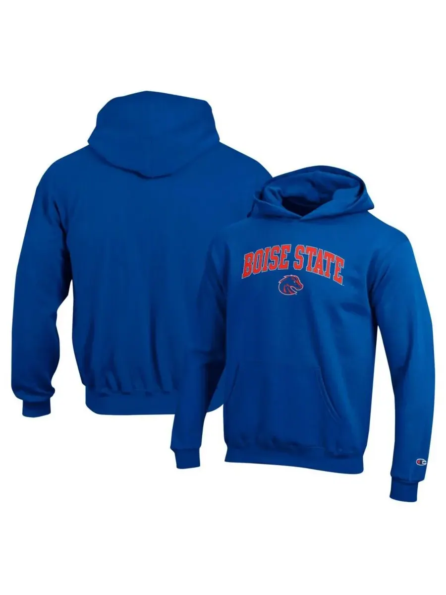 Толстовка с капюшоном Royal Boise State Broncos Campus для мальчиков и девочек Champion