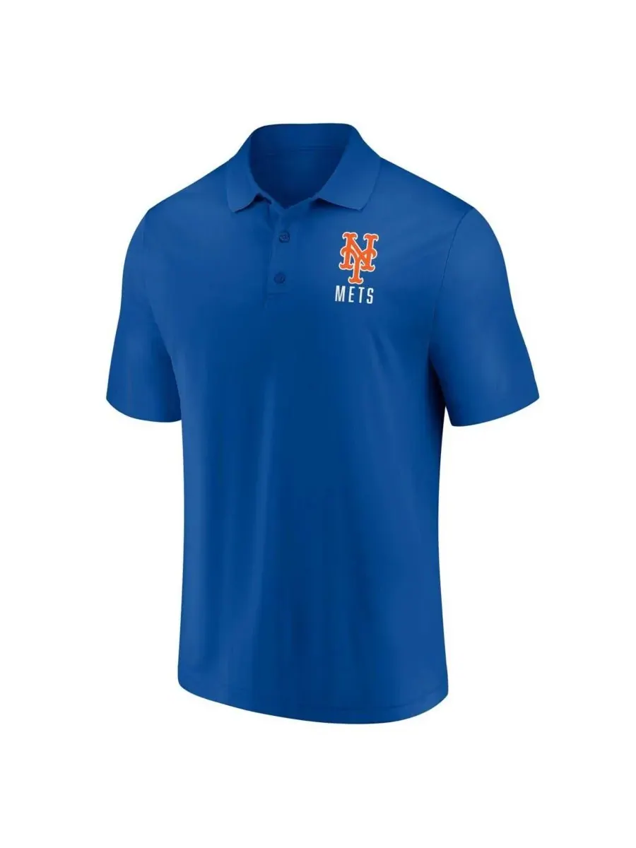 Fanatics Мужской комплект из двух поло-рубашек New York Mets с логотипом — изображение 4 из 4, белый