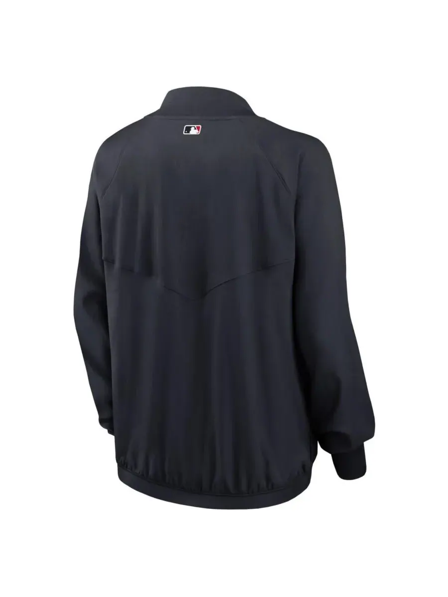 Nike Женская куртка Minnesota Twins Navy Authentic Collection Team Raglan Performance Full-Zip — изображение 3 из 3